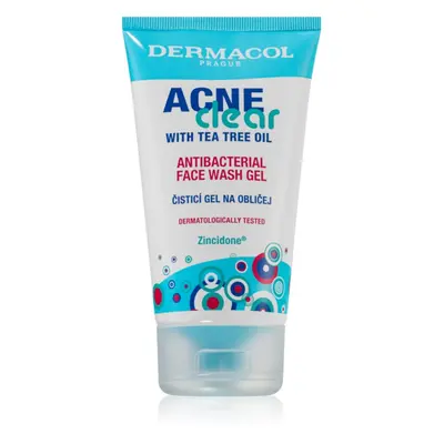 Dermacol Acne Clear tisztító gél problémás és pattanásos bőrre 150 ml