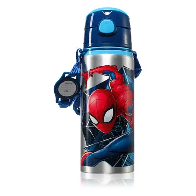 Marvel Spiderman Aluminium Water Bottle With Strap gyerekkulacs 600 ml