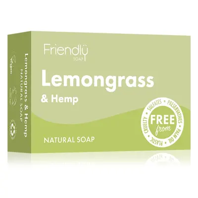 Friendly Soap Natural Soap Lemongrass & Hemp természetes szappan 95 g