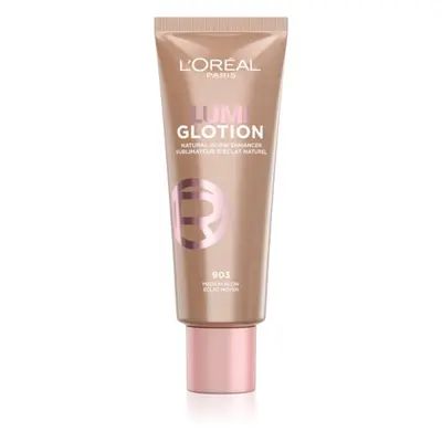 L’Oréal Paris Lumi Glotion krémes élénkítő készítmény hidratáló hatással árnyalat 903 Medium Glo