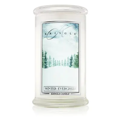 Kringle Candle Winter Evergreen illatgyertya 624 g