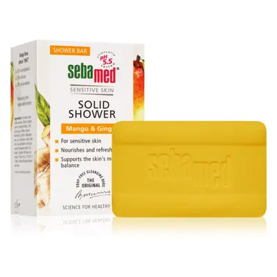 Sebamed Sensitive Skin Solid Shower szindet a táplálásért és hidratálásért illatok Mango & Ginge