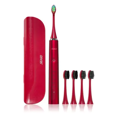 Seago Sonic Toothbrush SG-972 S5 elektromos fogkefe Red 1 db