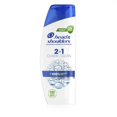 Head & Shoulders Classic Clean 2in1 korpásodás elleni sampon 2 az 1-ben 330 ml