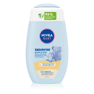 Nivea Baby finom állagú sampon gyermekeknek 200 ml