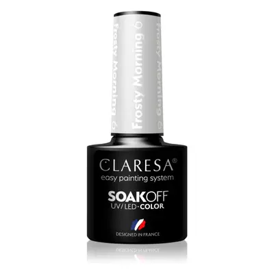 Claresa SoakOff UV/LED Color Frosty Morning géles körömlakk árnyalat 6 5 g