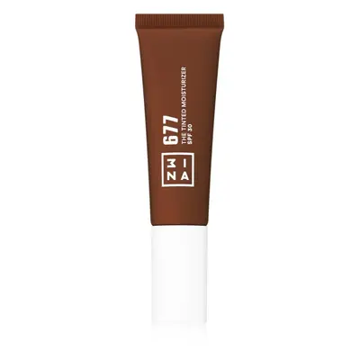 3INA The Tinted Moisturizer hidratáló krém tonizáló SPF 30 árnyalat 677 30 ml