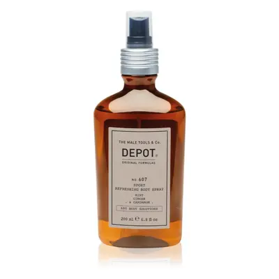 Depot No. 607 Sport Refreshing Body Spray felpezsdítő spray testre 200 ml