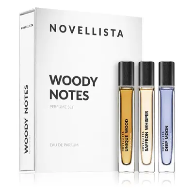 NOVELLISTA Woody Notes Eau de Parfum (ajándékszett) uraknak