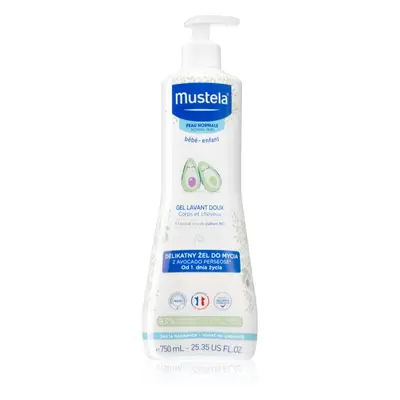 Mustela Bébé Bain tisztító test és haj gél gyermekeknek 750 ml