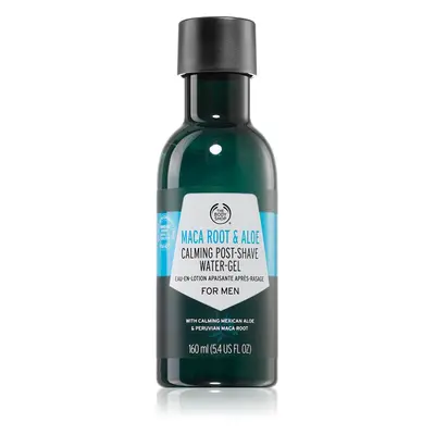 The Body Shop Maca Root & Aloe Calming Post-Shave Water Gel borotválkozás utáni gél nyugtató hat