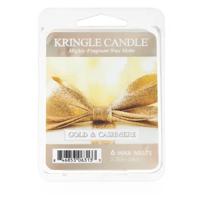 Kringle Candle Gold & Cashmere illatos viasz aromalámpába 64 g