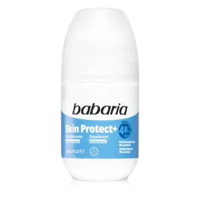 Babaria Deodorant Skin Protect+ golyós dezodor antibakteriális adalékkal 50 ml