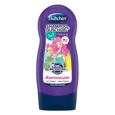 Bübchen Kids Shampoo & Shower Gel & Conditioner sampo, kondicionáló és tusfürdő 3 in 1 230 ml