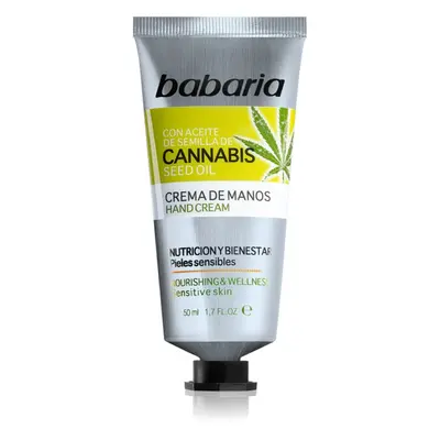 Babaria Cannabis hidratáló kézkrém 50 ml