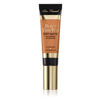 Too Faced Born This Way Soft Matte Foundation mattító make-up árnyalat Praline 30 ml