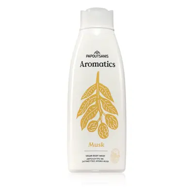 PAPOUTSANIS Aromatics Musk tusfürdő gél testre 650 ml