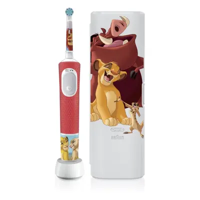 Oral B PRO Kids 3+ The Lion King elektromos fogkefe tokkal gyermekeknek 1 db