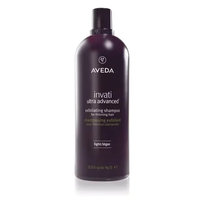 Aveda Invati Ultra Advanced™ Exfoliating Shampoo Light finom állagú tisztító sampon peeling hatá