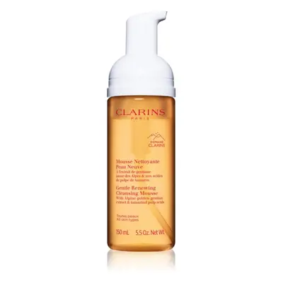 Clarins Cleansing Gentle Renewing Cleansing Mousse finoman tisztító hab minden bőrtípusra 150 ml