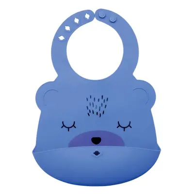 Tiny Twinkle Silicone Roll-up Bibs előke Indigo Bear 4m+ 1 db