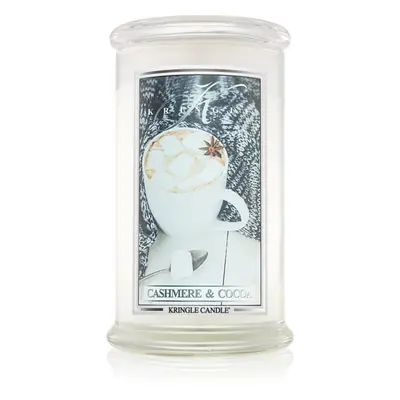 Kringle Candle Cashmere & Cocoa illatgyertya 624 g