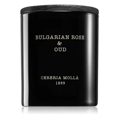 Cereria Mollá Boutique Bulgarian Rose & Oud illatgyertya 230 g