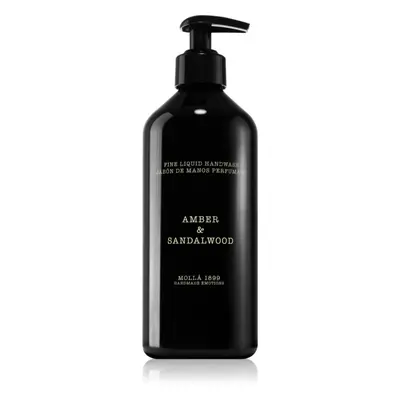 Cereria Mollá Amber & Sandalwood parfümös folyékony szappan unisex 500 ml