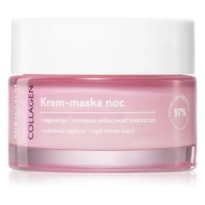 Miraculum Collagen Pro-Skin éjszakai krémes maszk a ráncok ellen 50 ml