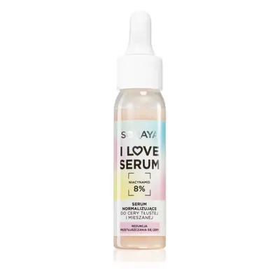 Soraya I Love Serum faggyútermelést normalizáló folyadék 8% Niacinamid 30 ml