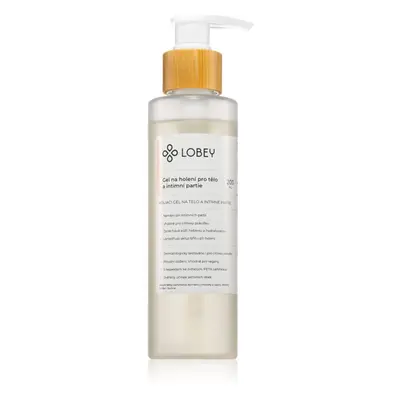 Lobey Body Care Gel na holení pro tělo a intimní partie borotválkozó testgél az intim részekre 2