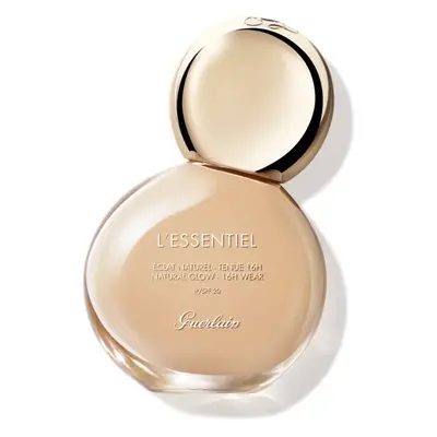 GUERLAIN L’Essentiel Natural Glow Foundation hosszan tartó make-up SPF 20 árnyalat 02W Light War