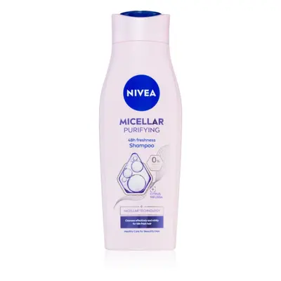 Nivea Micellar Purifying finom micellás sampon 400 ml