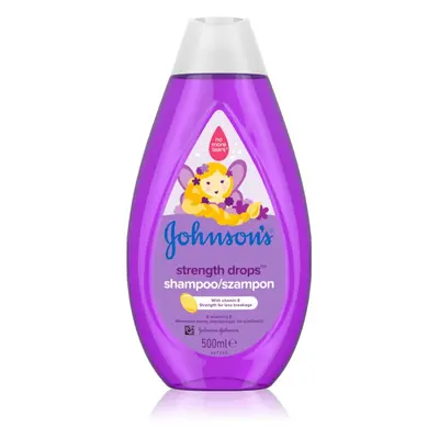 Johnson's® Strenght Drops erősítő sampon gyermekeknek 500 ml