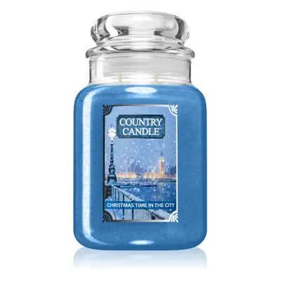 Country Candle Christmas Time In The City illatgyertya 680 g