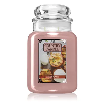 Country Candle Sweet Peach illatgyertya 680 g