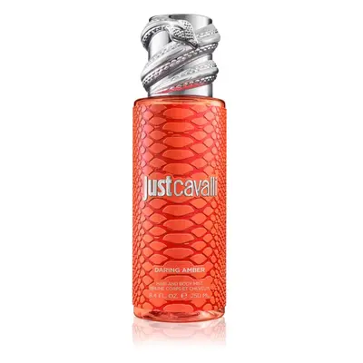 Roberto Cavalli Just Cavalli Daring Amber parfümözött spray a testre hölgyeknek 250 ml