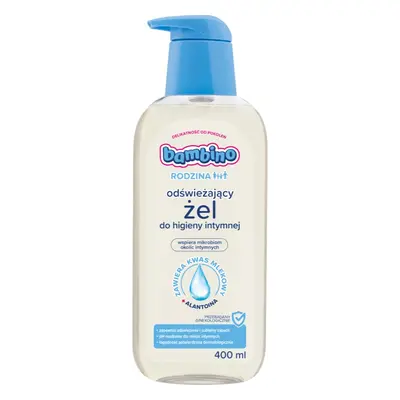 Bambino Family Refreshing Intimate Hygiene Gel intim higiéniás frissítő gél 400 ml