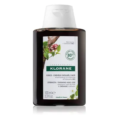 Klorane Quinine & Edelweiss Bio erősítő sampon hajhullás ellen 100 ml