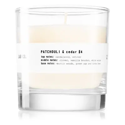 Ambientair Lab Co. Patchouli & Cedar illatgyertya 200 g