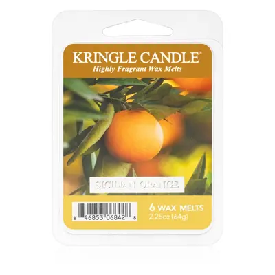 Kringle Candle Sicilian Orange illatos viasz aromalámpába 64 g