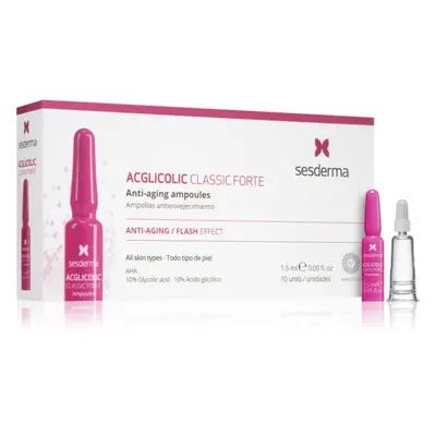 Sesderma Acglicolic Classic Forte Facial Ránctalanító és hidratáló szérum A.H.A.-val (Alpha Hydr