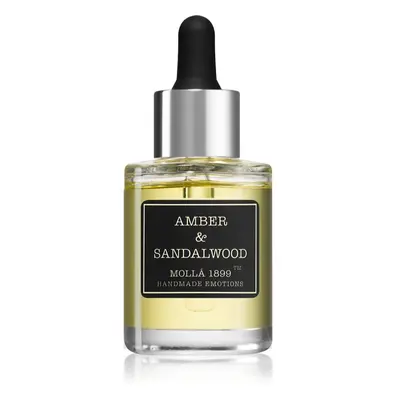 Cereria Mollá Boutique Amber & Sandalwood parfümolaj elektromos diffúzorba 30 ml