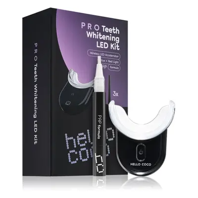 Hello Coco PAP Pro Whitening Led Kit fogfehérítő szett