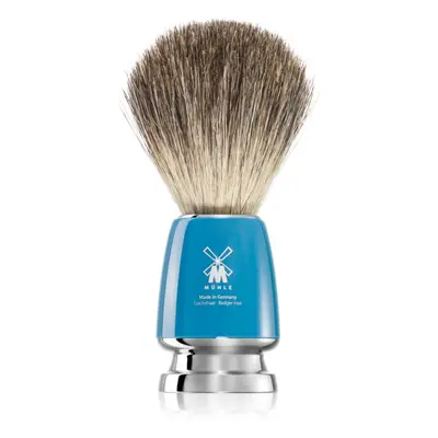 Mühle RYTMO Pure Badger borotválkozó ecset borz szőrből Blue Resin 1 db