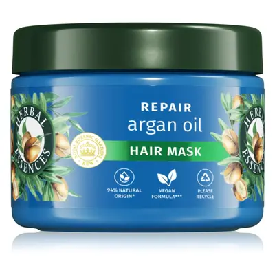 Herbal Essences Argan Oil Repair intenzíven tápláló maszk hajra 300 ml