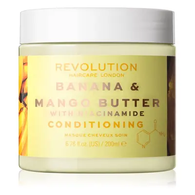 Revolution Haircare Hair Mask Banana & Mango Butter intenzív ápoló maszk hajra 200 ml