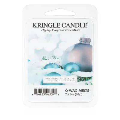 Kringle Candle Tinsel Thyme illatos viasz aromalámpába 64 g