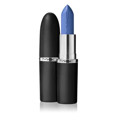 MAC Cosmetics MACximal Sleek Satin Lipstick hidratáló krém rúzs árnyalat Tilted Denim 3,5 g