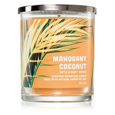 Bath & Body Works Mahogany Coconut illatgyertya 227 g